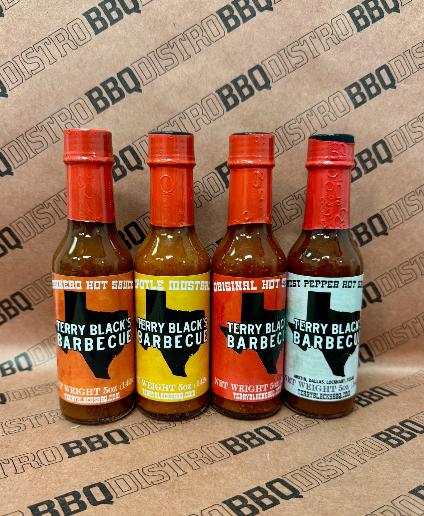 Terry Black's BBQ Hot Sauce 4 Pack Bundle of Fun! image 0