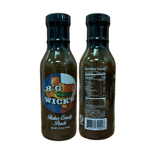 Big Wick's Parker County Peach Glaze — Smoked Jalapeño Peach