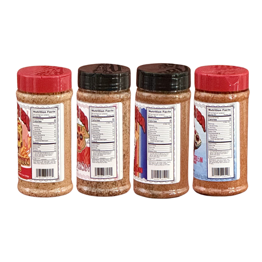 Big Rome's Sazón 4-Pack — Texican-Style BBQ Seasonings