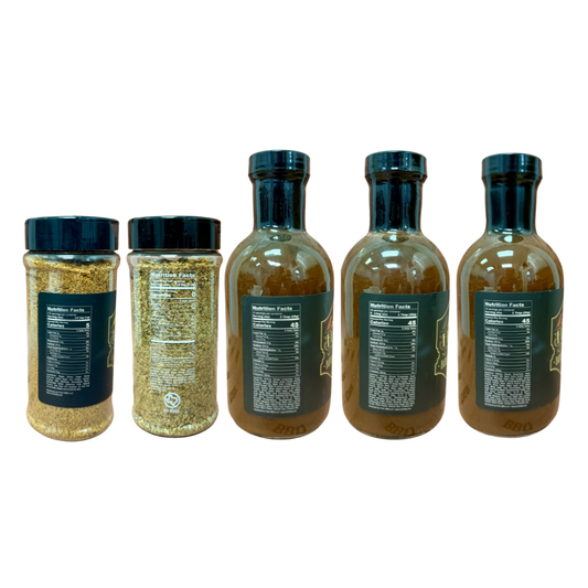 Finch BBQ 5-Pack — Complete Rub & Sauce Collection