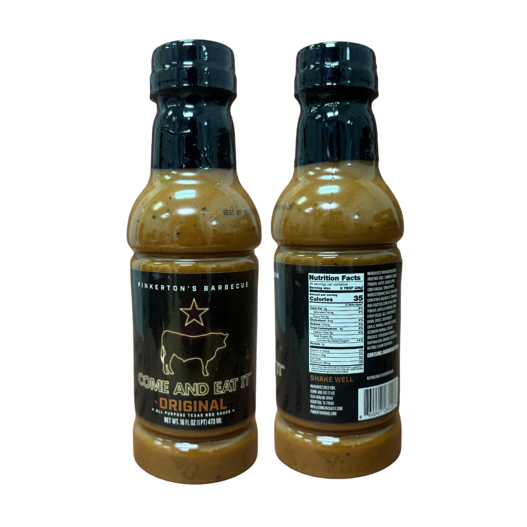 Pinkerton's Original BBQ Sauce — Houston's Award-Winning Texas Sauce
