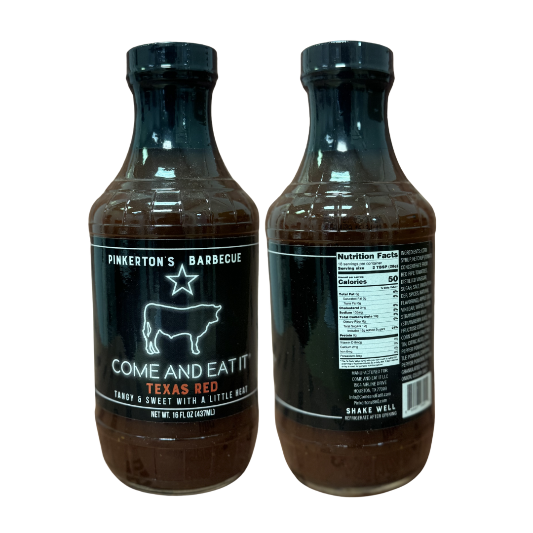 Pinkerton's Texas Red Sauce — Sweet, Tangy & a Punch of Heat