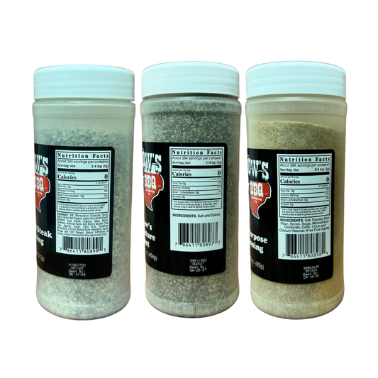 Snow's 3-Pack Rub Bundle!
