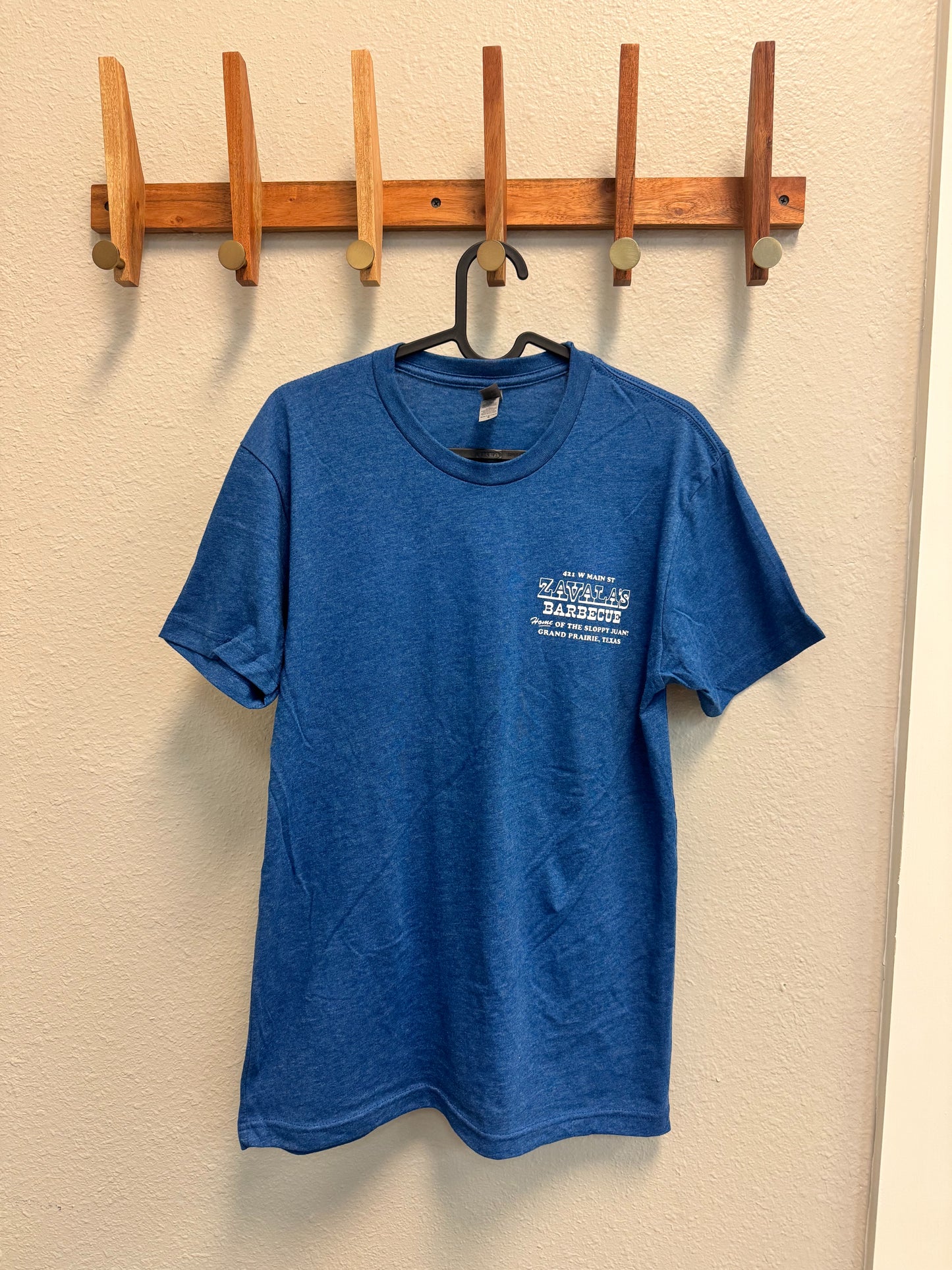 Blue Zavala's Barbecue T-shirt image 0