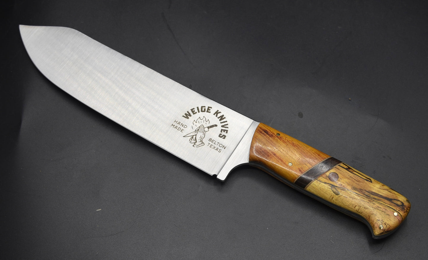 The Weige Workhorse Knife: Fall TX Woods Edition (Oak, Walnut, Osage) image 0