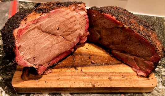 Smoked beef shoulder clod