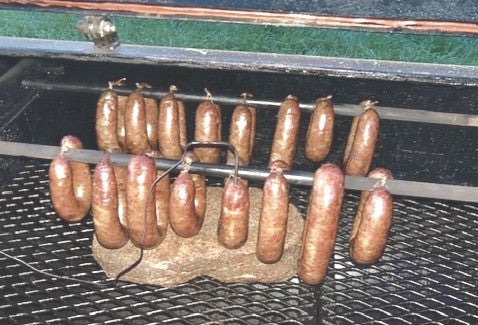 Lockhart style smoked sausages