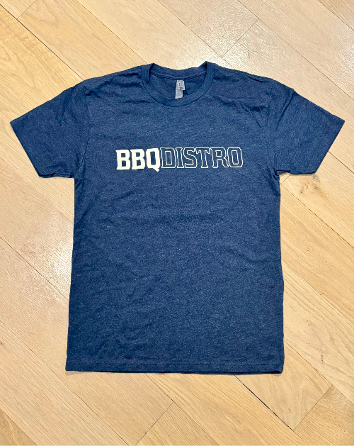 BBQ Distro T-Shirt (Blue) image 0