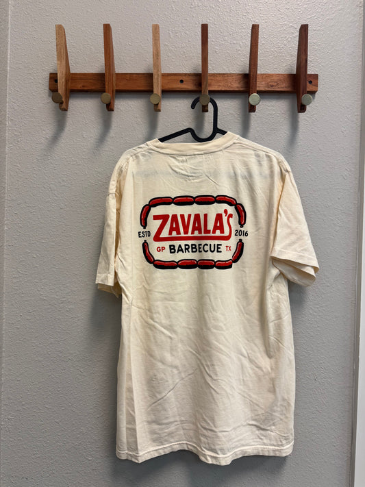 Zavala's Barbecue Sausage T-shirt image 0