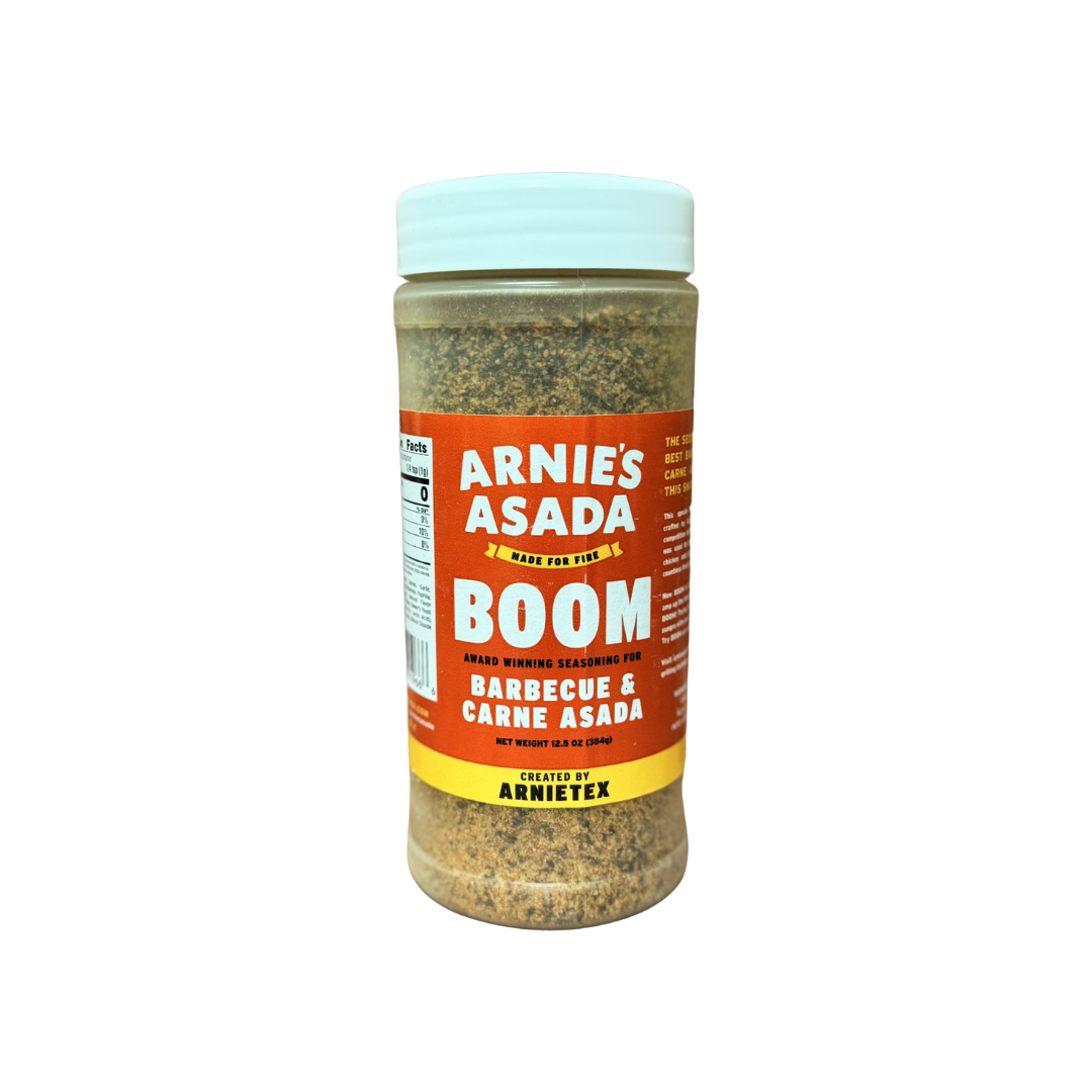 Arnie's Asada by Arnie Tex: BOOM BBQ and Carne Asada Seasoning