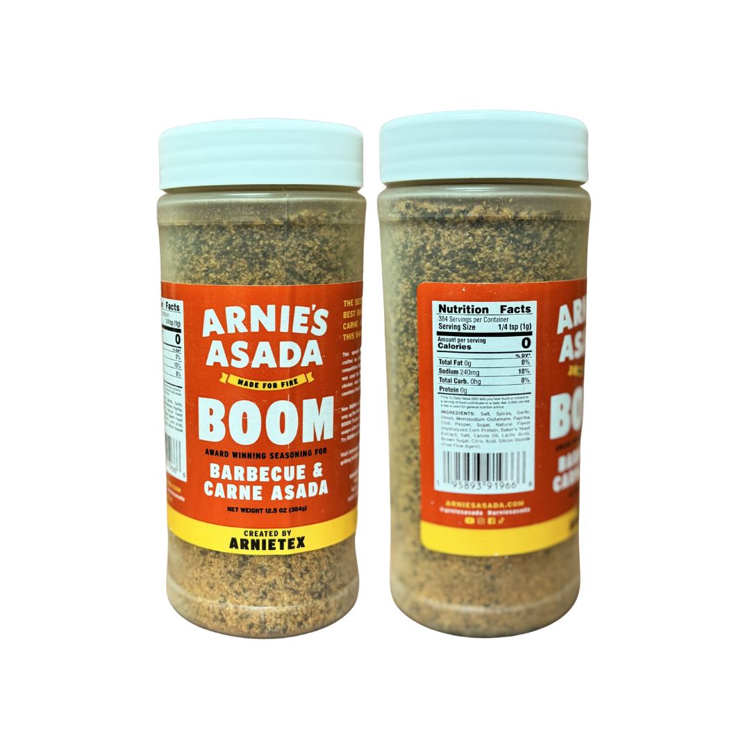 Arnie's Asada Bundle — BOOM!, WOW!, OG & Mexican Rice