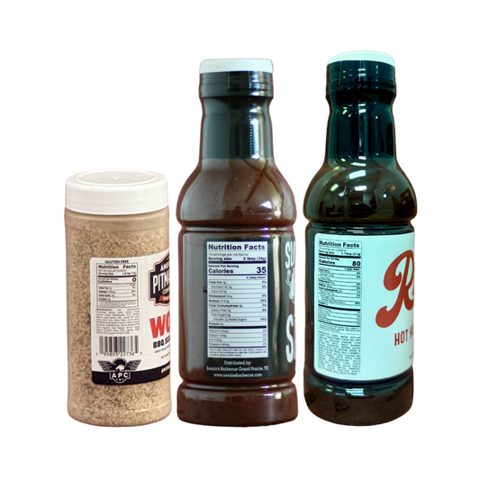 Backyard Starter Bundle — WOW! Rub, Sloppy Juan & Hot Honey (3-Pack)