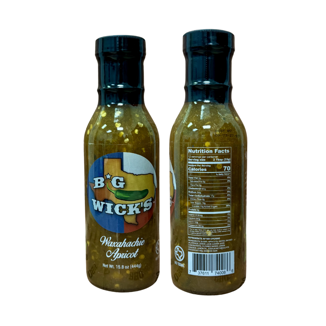 Big Wick's Waxahachie Apricot Glaze
