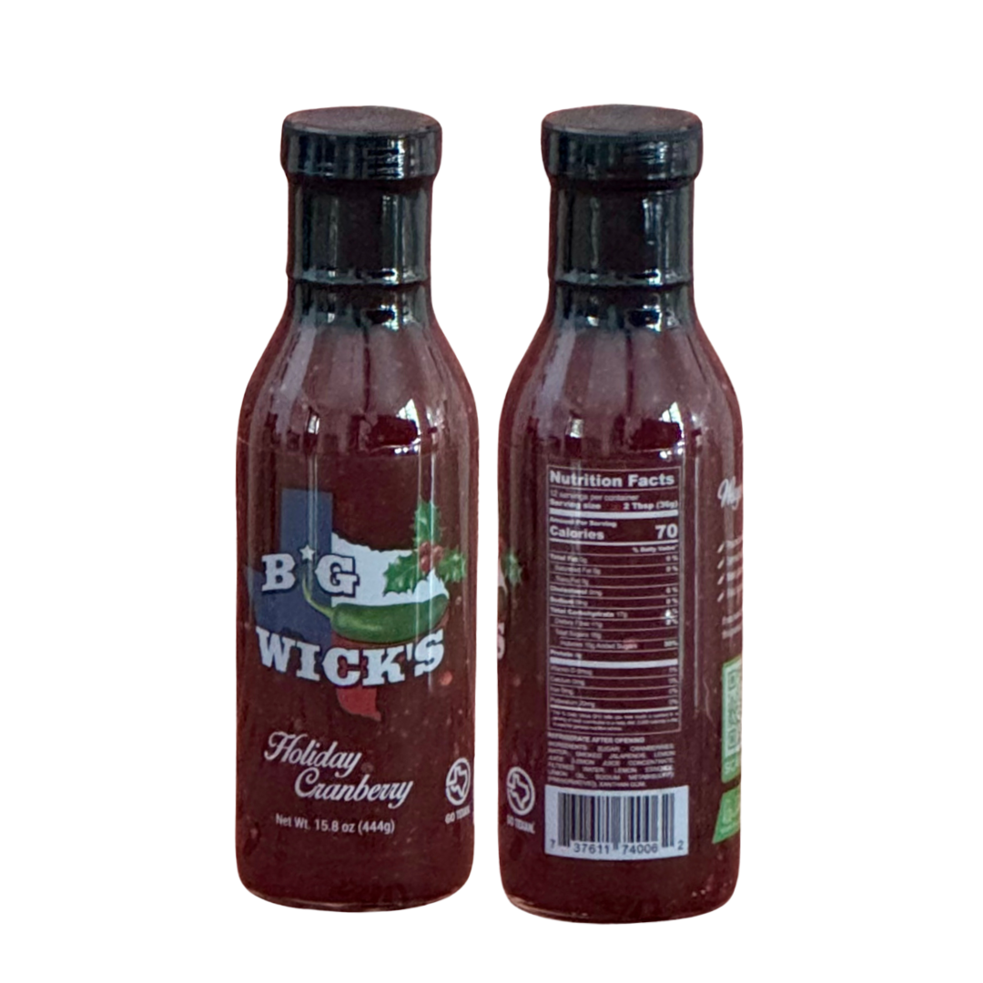 Big Wick's Holiday Cranberry Glaze