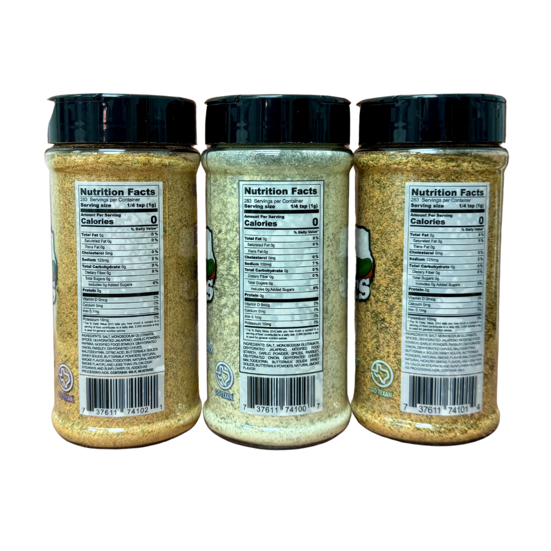Big Wick's Ranch Trio Bundle — Smoked Jalapeño, Tex-Mex & Texi-Cajun