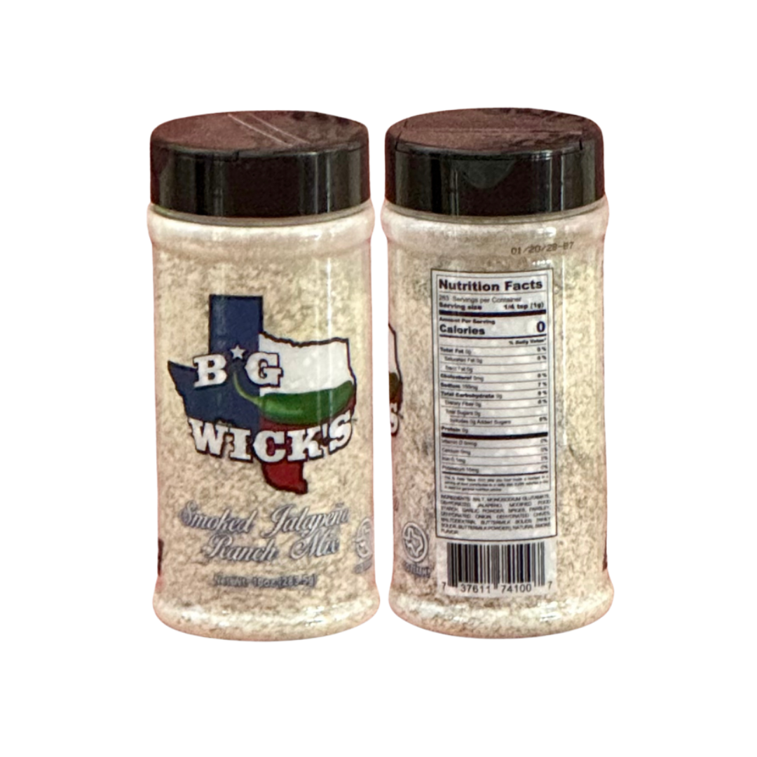 Big Wick's Smoked Jalapeño Ranch Mix