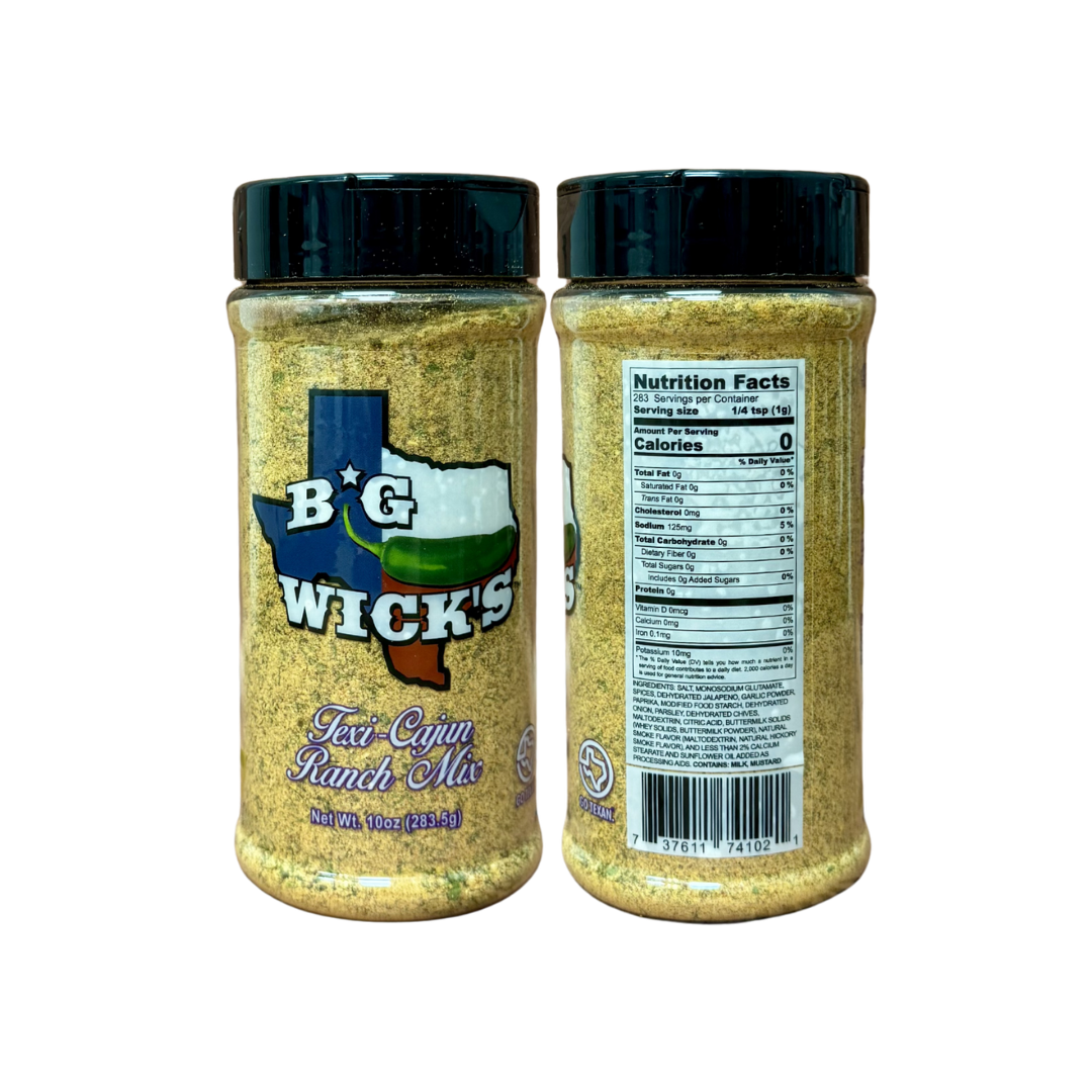 Big Wick's Texi-Cajun Ranch Mix