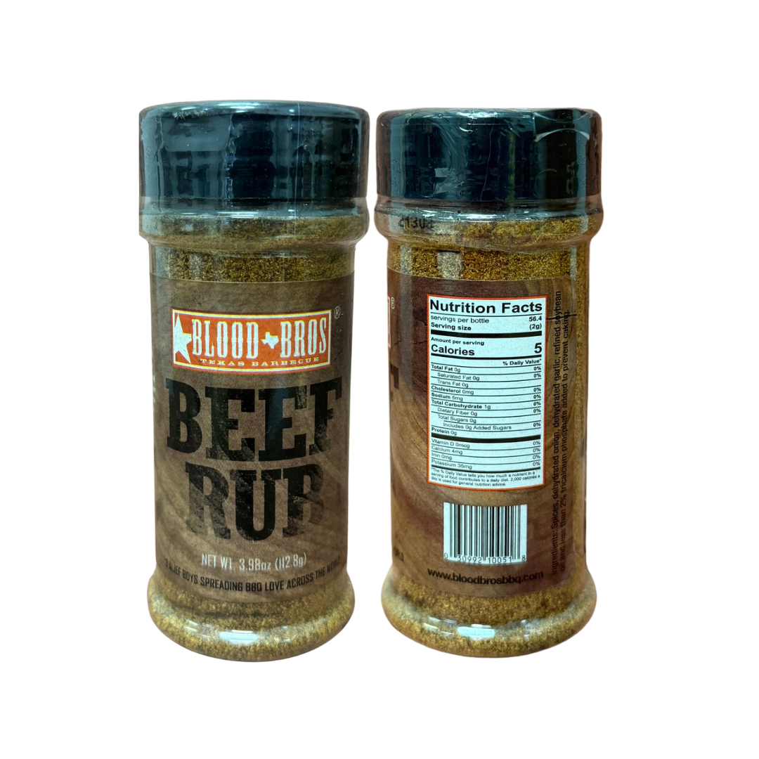 Blood Bros. 4-Pack — 3 Rubs + S.W.A.T. Sauce from Houston's Award-Winning Pit