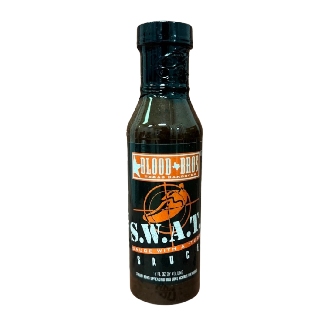 Blood Bros. S.W.A.T. Sauce — "Sauce With A 'Tude" from Houston's Award-Winning Pit