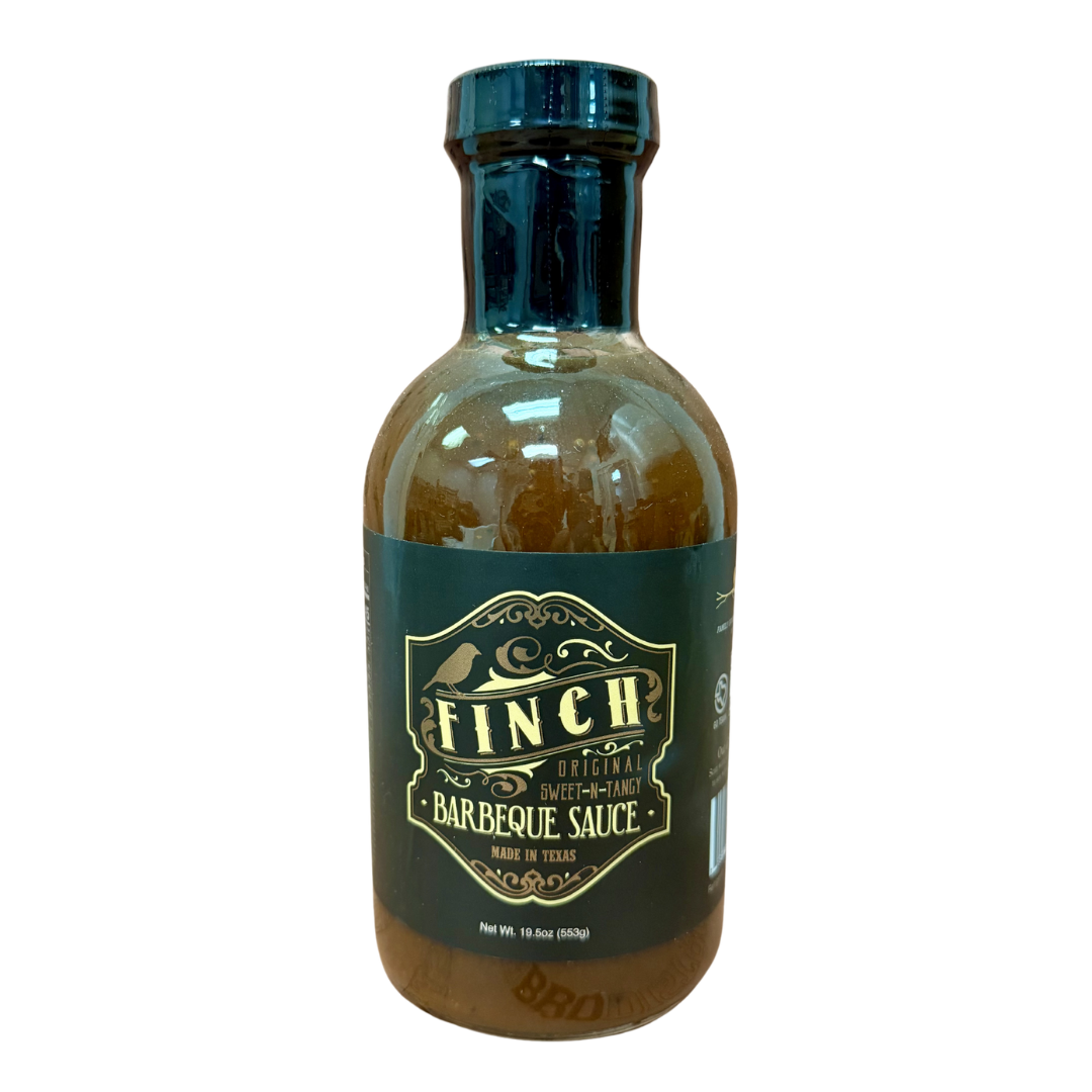 Finch BBQ Original Sweet-N-Tangy BBQ Sauce — Family-Friendly Texas Classic