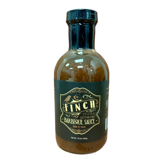 Finch BBQ Original Sweet-N-Tangy BBQ Sauce — Family-Friendly Texas Classic