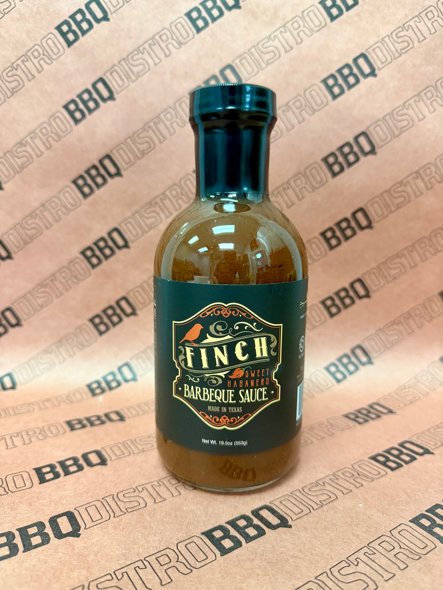 Finch BBQ Sweet Habanero BBQ Sauce — The Signature Sweet-Heat