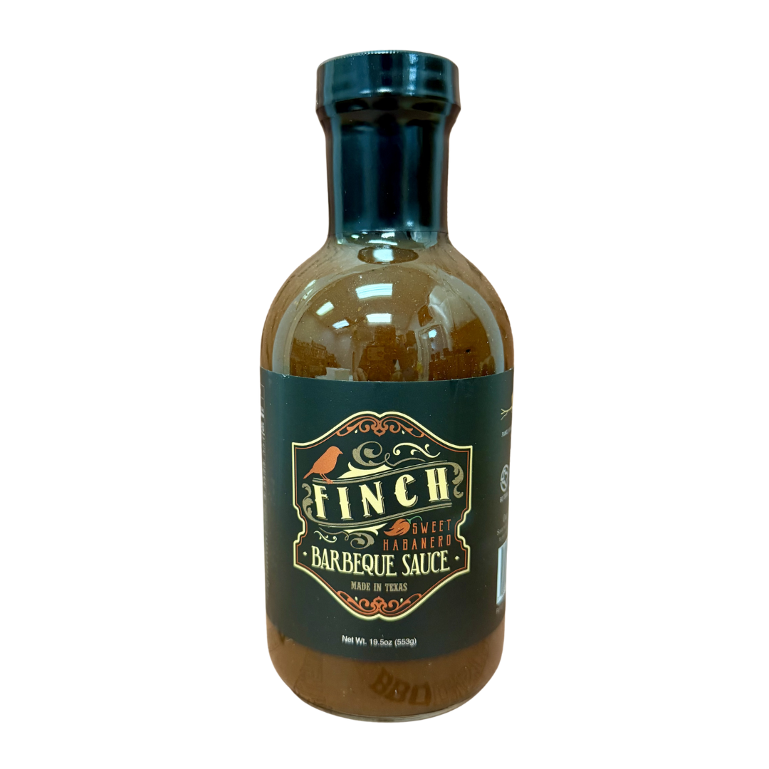 Finch BBQ Sweet Habanero BBQ Sauce — The Signature Sweet-Heat