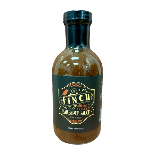 Finch BBQ Sweet Habanero BBQ Sauce — The Signature Sweet-Heat