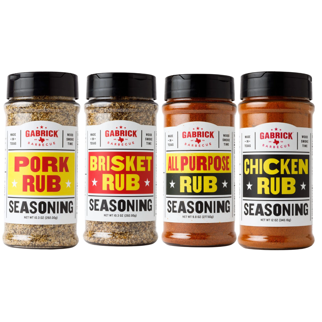Gabrick BBQ Rub Bundle — Brisket, Pork, Chicken & All-Purpose