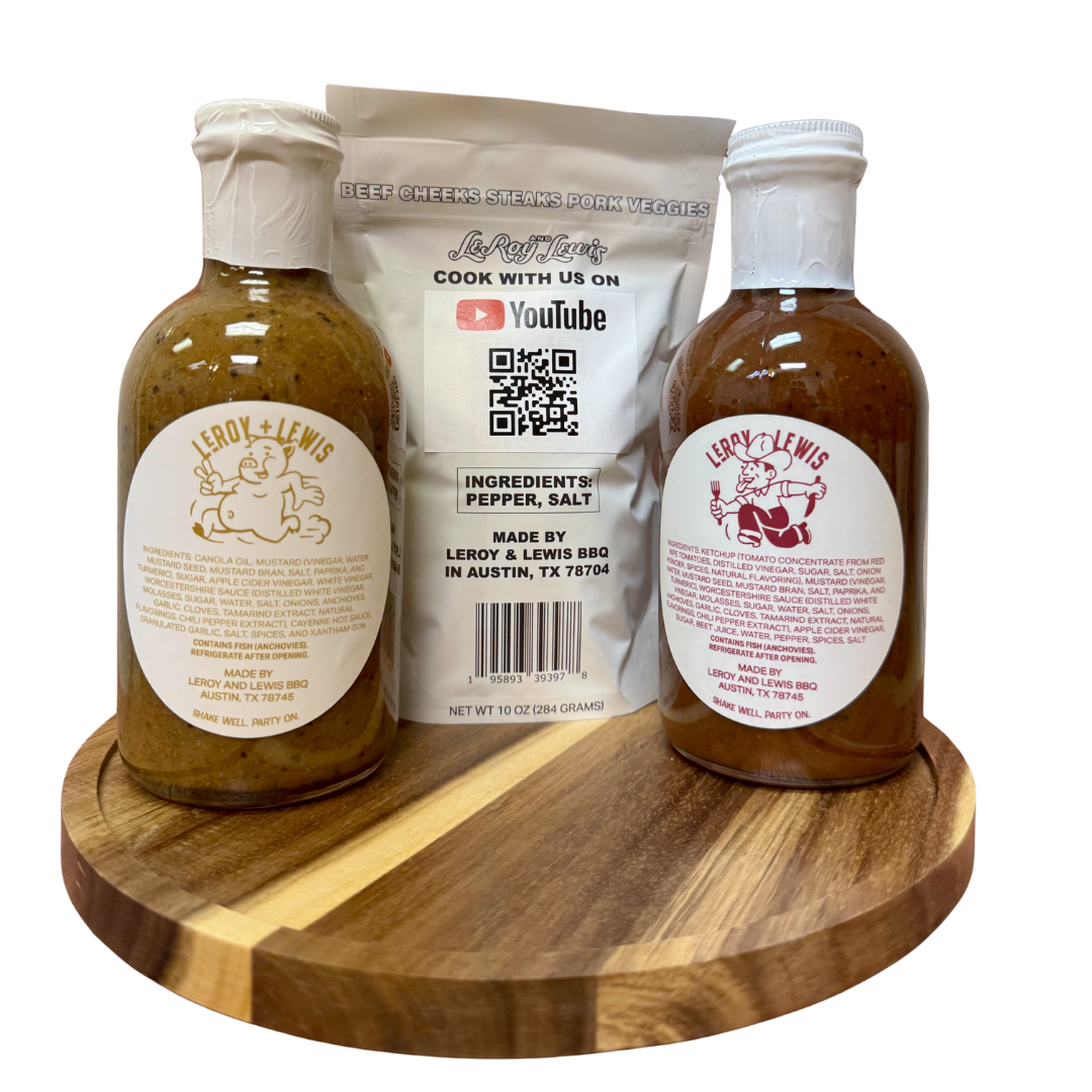 LeRoy and Lewis Rub and Sauce Bundle