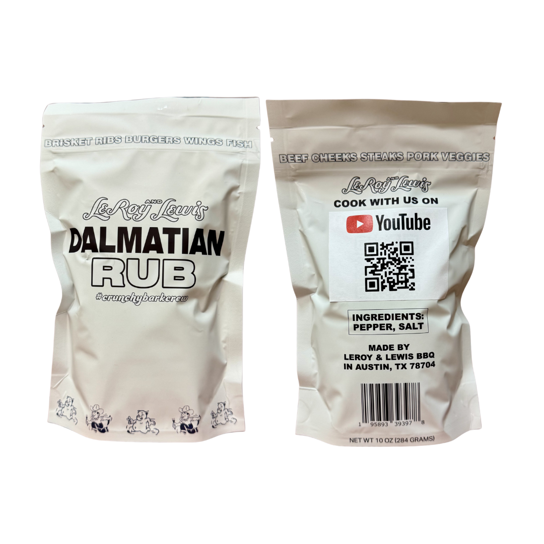 LeRoy and Lewis Dalmation Rub for All Occasions