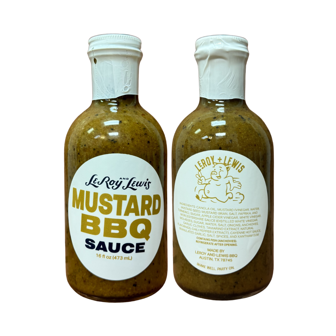 LeRoy and Lewis Mustard BBQ Sauce