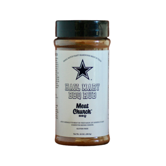 Meat Church Hail Mary BBQ Rub — Savory All-Purpose Seasoning