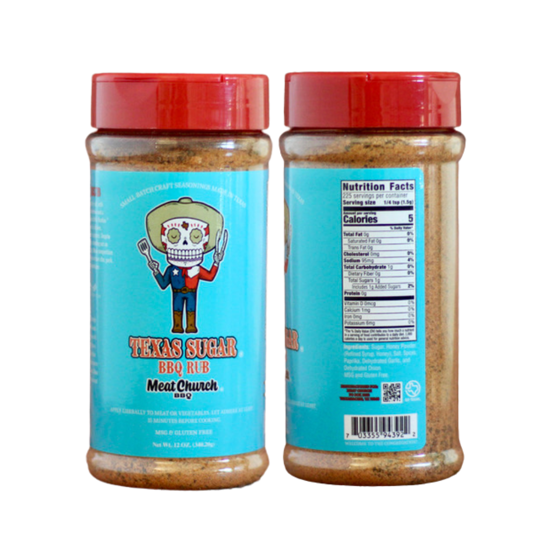 Meat Church Texas Sugar BBQ Rub — Sweet & Spicy Honey Rub