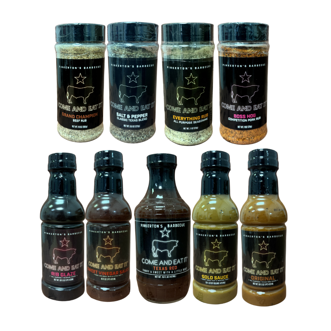 Pinkerton's 9-Pack — Complete Rub & Sauce Collection