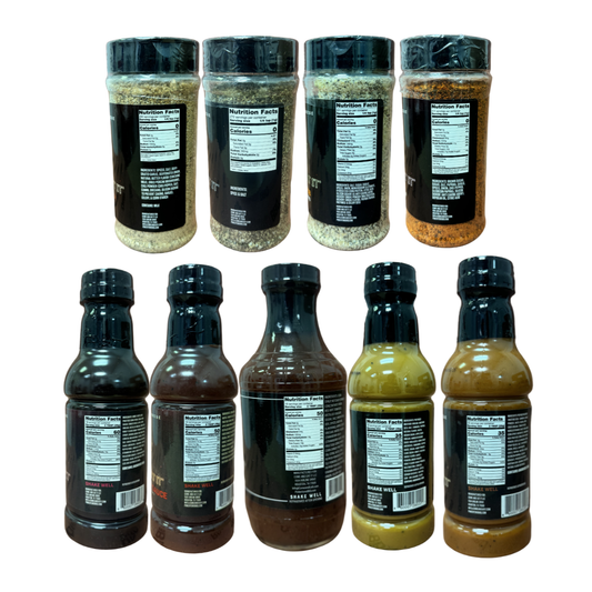 Pinkerton's 9-Pack — Complete Rub & Sauce Collection