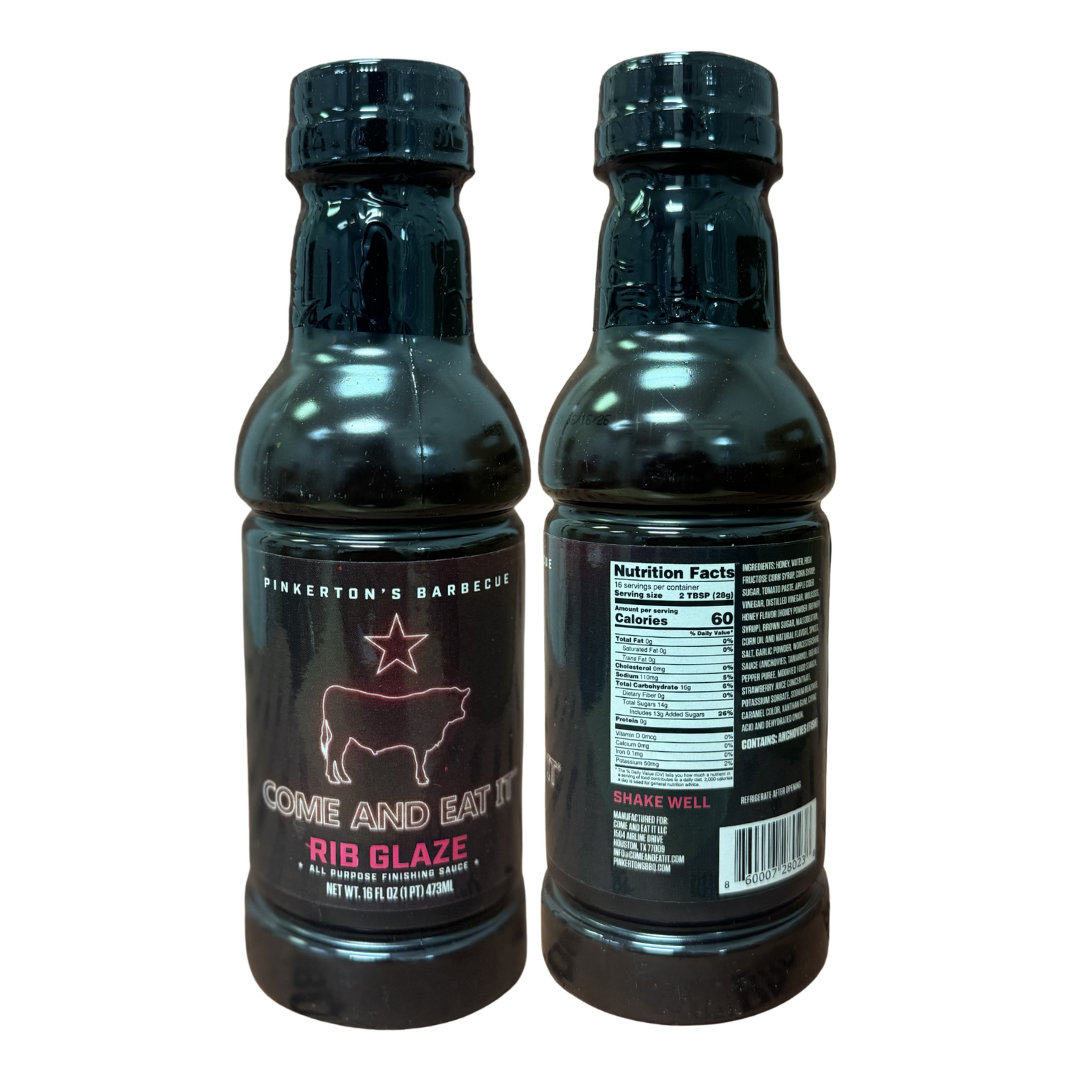 Pinkerton's Rib Glaze — The Famous "Candy Paint" Honey Glaze