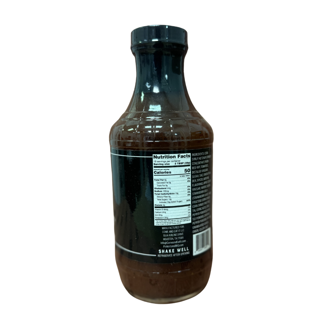 Pinkerton's Texas Red Sauce — Sweet, Tangy & a Punch of Heat