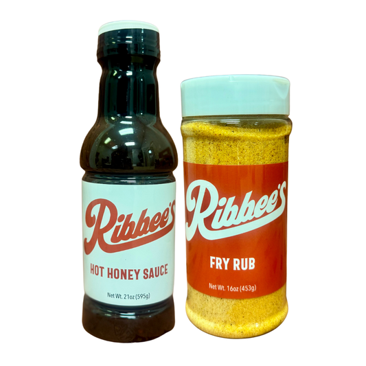 Ribbee's 2-Pack — Fry Rub & Hot Honey from the Goldee's Family