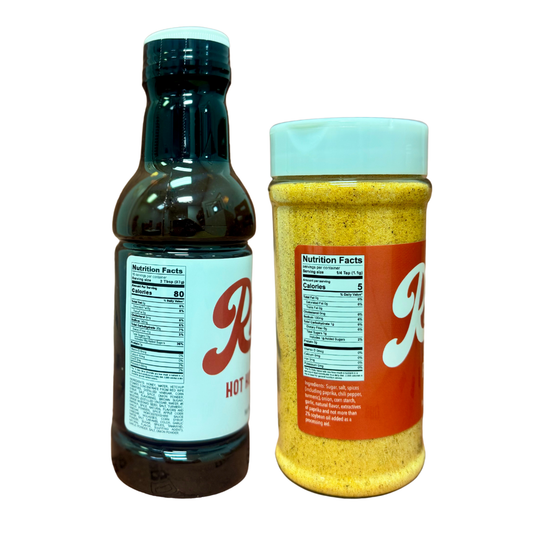 Ribbee's 2-Pack — Fry Rub & Hot Honey from the Goldee's Family