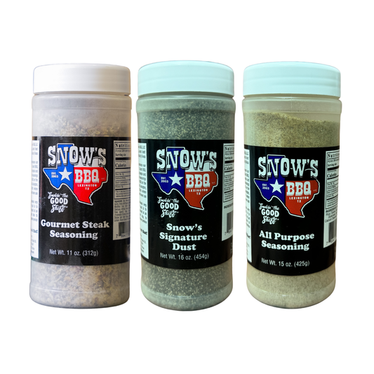 Snow's 3-Pack Rub Bundle!
