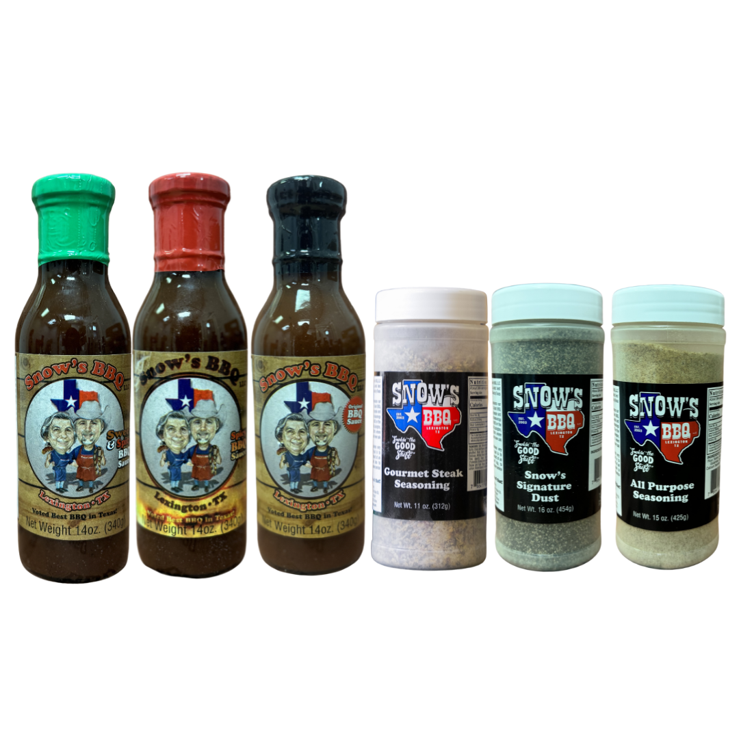 Snow's BBQ 6-Pack Bundle!