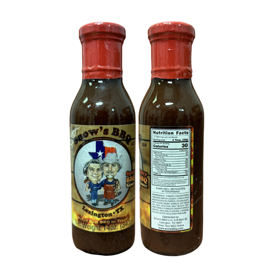 Snow's BBQ Sauce 3-Pack — The Complete Lineup from Texas's #1 Pit