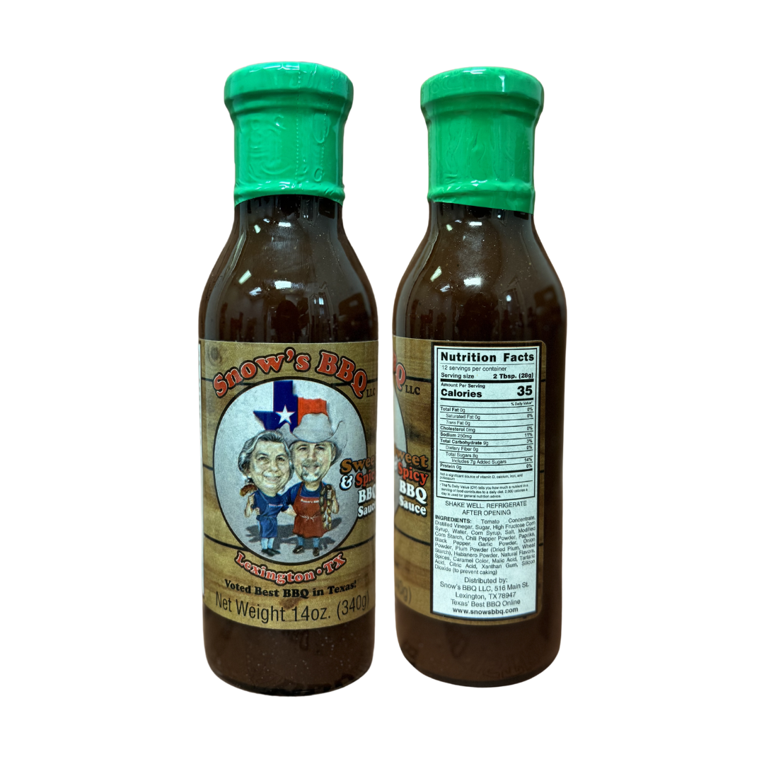 Snow's BBQ Sauce 3-Pack — The Complete Lineup from Texas's #1 Pit