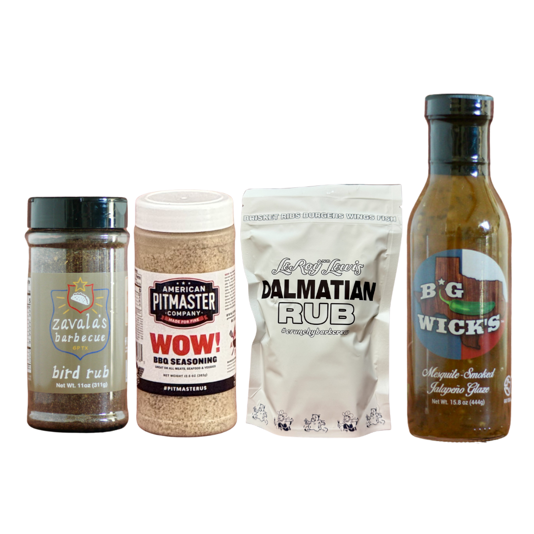 Yard Bird Bundle — Chicken & Poultry Rubs + Big Wick's Jalapeño Glaze