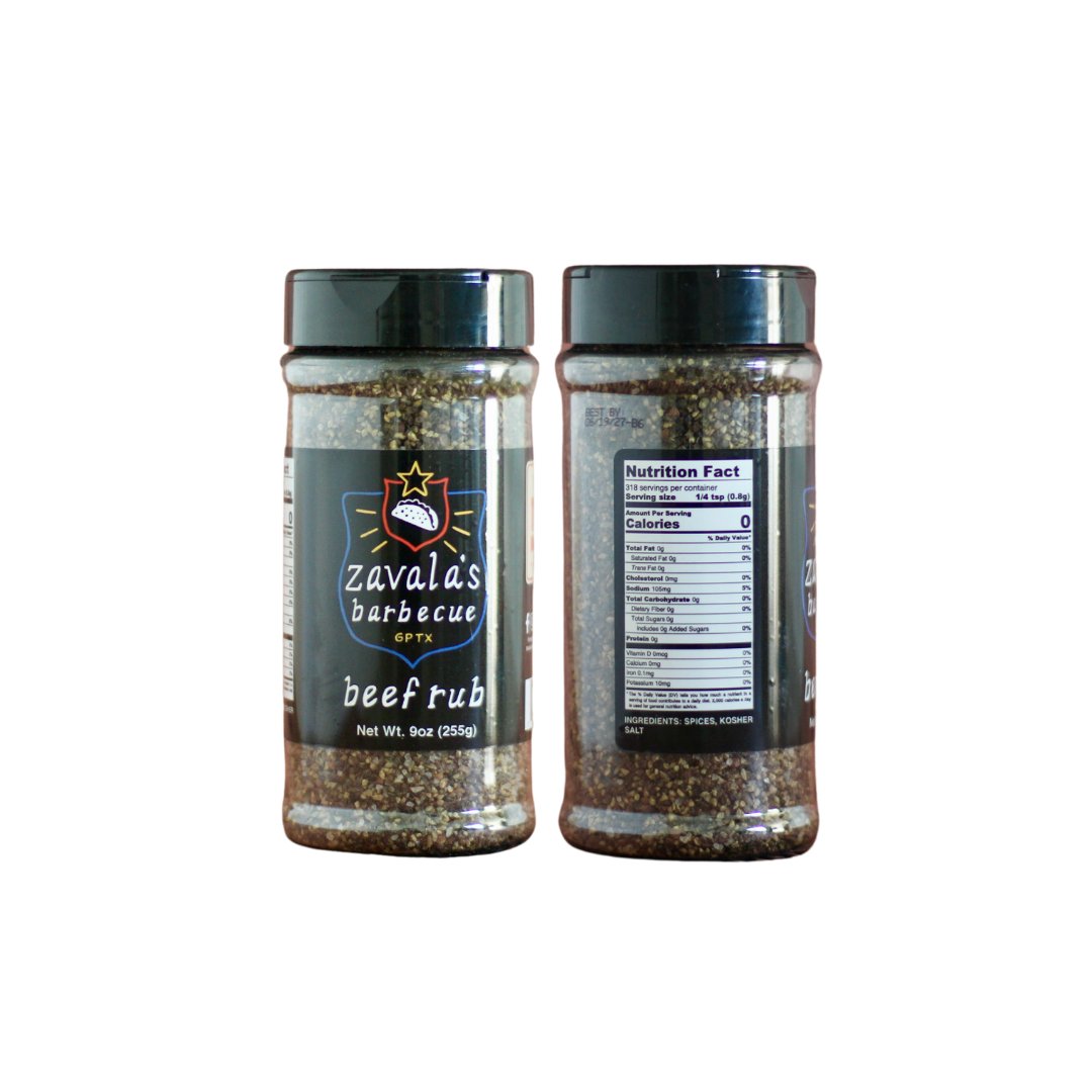 Zavala's Barbecue Beef Rub