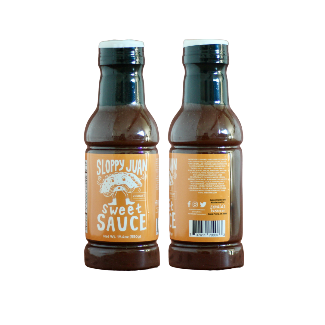 Zavala's Barbecue SWEET Sloppy Juan Sauce