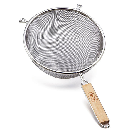 Strainer: Medium Tinned Wood, 8" from Tablecraft Products image 0