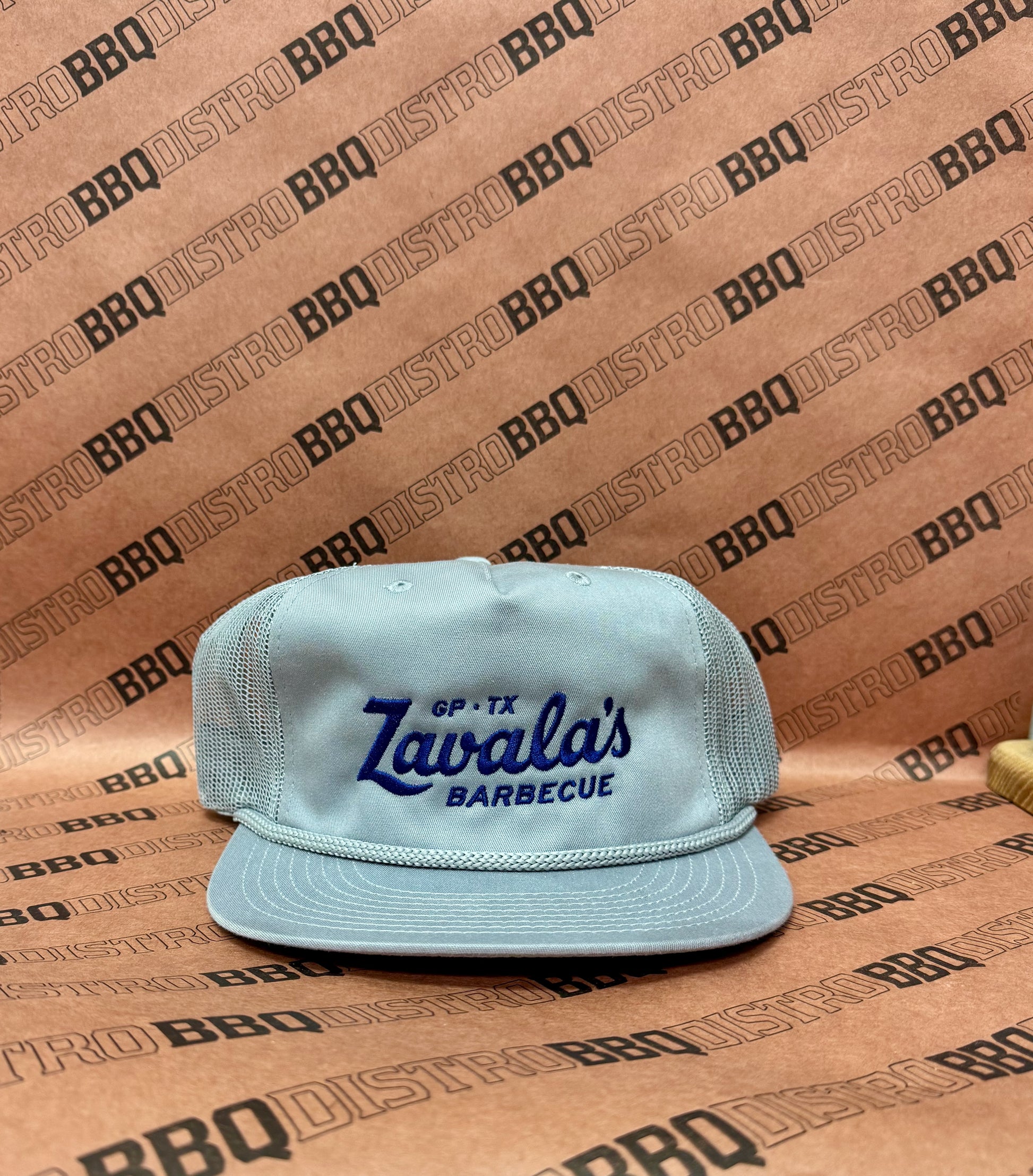 Zavala's Barbecue Rope Hat, Gray image 0
